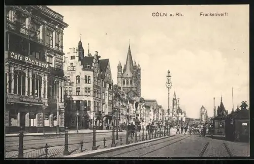 AK Köln a. Rh., Frankenwerft
