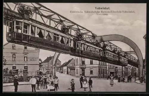 AK Vohwinkel, Elektrische Schwebebahn-Barmen-Elberfeld-Vohwinkel, Viererzug