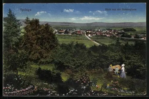 AK Springe, Blick von der Deisterpforte