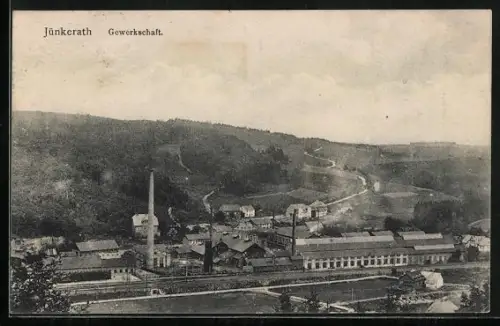 AK Jünkerath, Gewerkschaft aus der Vogelschau