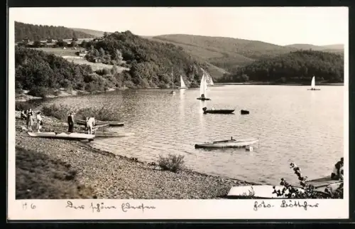 AK Korbach, Segelboote auf dem See