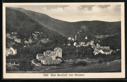 AK Bad Bertrich, Ansicht von Westen