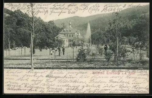 AK Trarbach a. d. Mosel, Parkanlage, Brunnen
