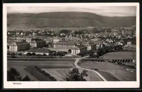 AK Wittlich, Panoramaansicht der Stadt und Umgebung
