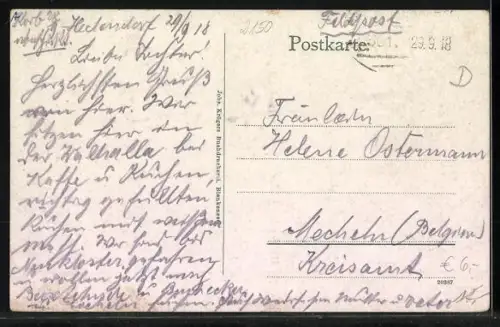 AK Neukloster i. Hann., Mühlenteich, Forsthaus