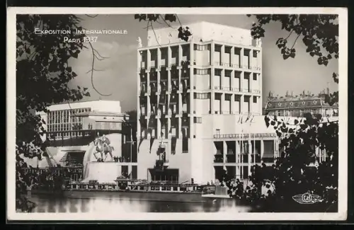 AK Paris, Exposition Internationale 1937, Pavillon de L`Italie, Weltausstellung