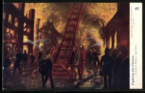 AK Im Kampfe mit den Flammen, Feuerwehr