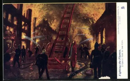 AK Im Kampfe mit den Flammen, Feuerwehr