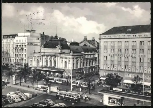 AK Hamburg-St.Georg, Beim Hauptbahnhof, Ankunftsseite