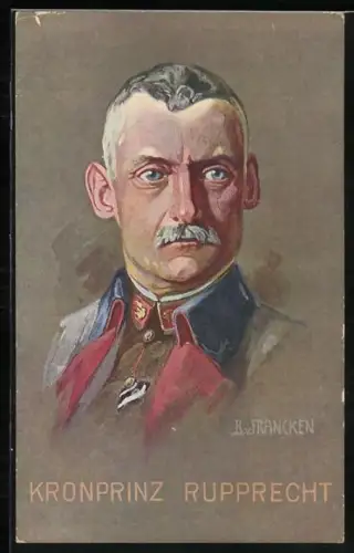 AK Kronprinz Rupprecht von Bayern in Uniform