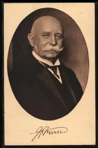 AK Graf Zeppelin lächelt gütig