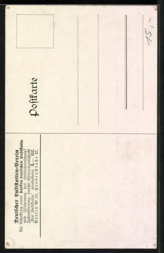 AK Zeppelin, Angriff auf Antwerpen, Brennende Häuser