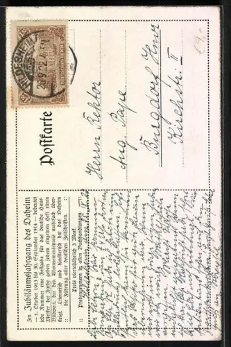 Künstler-AK Ludwig von Zumbusch: 50 Jahre Zeitschrift Daheim, Mutter mit ihrem Sohn