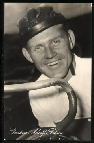 AK Radsportler Gustav Adolf Schur in dem Dokumentarfilm Täve Schur