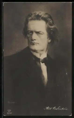 Künstler-AK Fritz Rumpf: Portrait von Anton Rubinstein