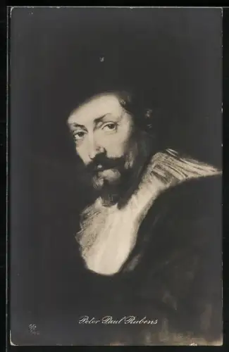 AK Peter Paul Rubens, Maler mit Halskrause