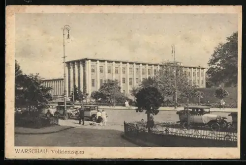 AK Warschau, Volksmuseum