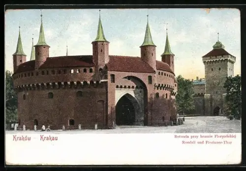 AK Krakau, Rondell und Florianer-Thor