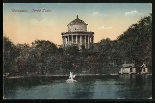 AK Warszawa, Ogrod Saski