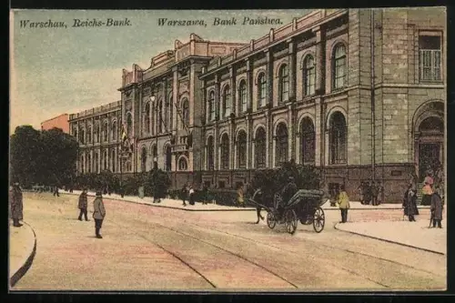 AK Warschau, Reichs-Bank