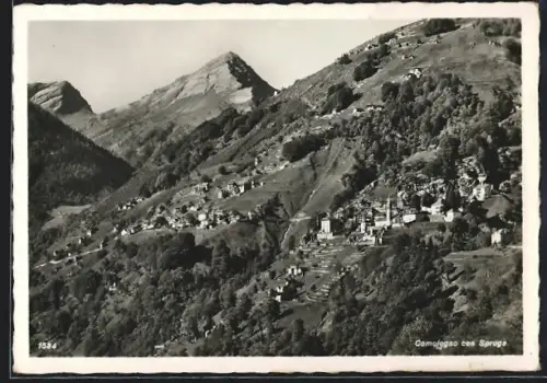 AK Comologno con Spruga, Totalansicht