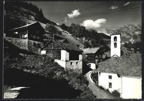 AK Campello, Ortspartie mit Strasse