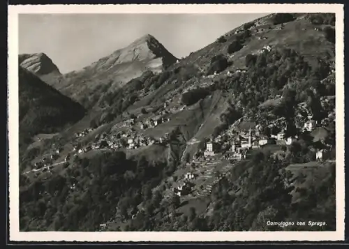 AK Comologno con Spruga, Totalansicht