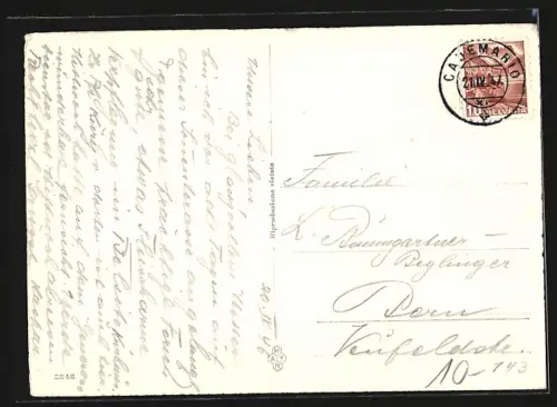 AK Cademario, Teilansichten, Panorama