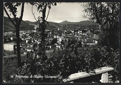 AK Chiasso, Panorama mit Bergen