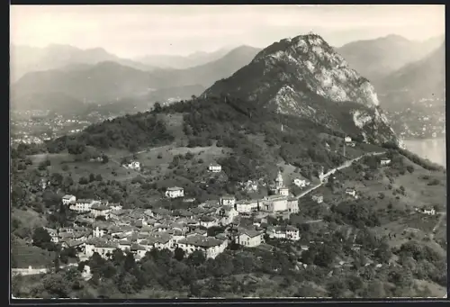 AK Carona, Panorama, Fliegeraufnahme