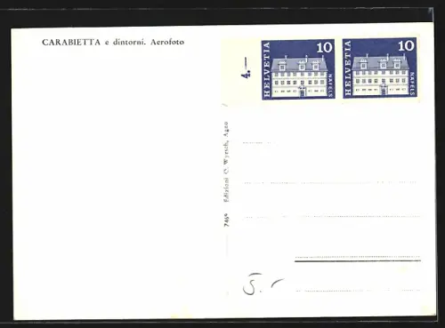 AK Carabietta, Panorama, Fliegeraufnahme