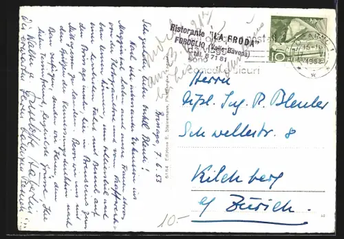 AK Foroglio /Val Bavona, Häuserpartie