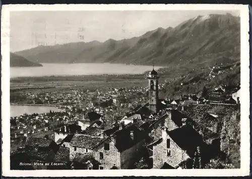 AK Brione, Vista su Locarno