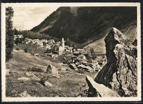 AK Bosco Gurin, Panorama mit Kirche