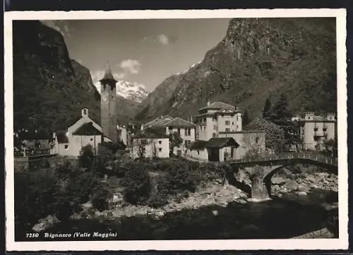 AK Bignasco /Valle Maggia, Hotel du Glacier