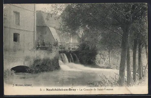AK Neufchâtel-en-Bray, La Cascade de Saint-Vincent