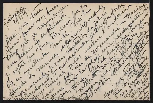 AK Quiberville /S.-I., Le Chemin des soupirs, vue splendide