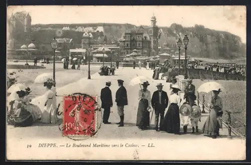 AK Dieppe, Le Boulevard Maritime vers le Casino