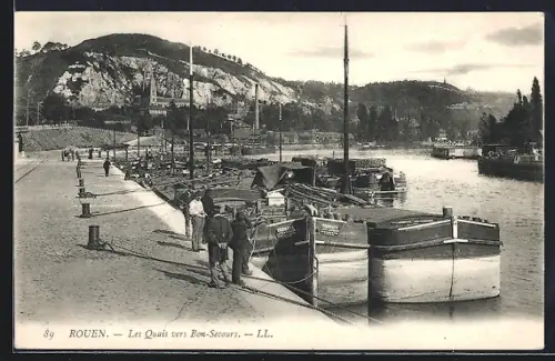 AK Rouen, Les Quais vers Bon-Secours