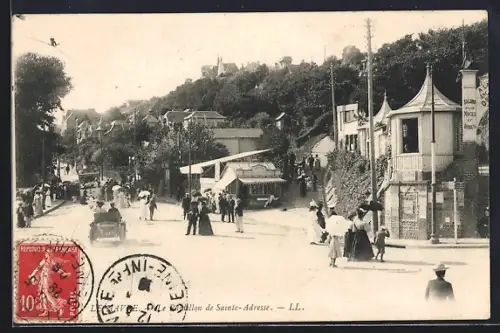 AK Le Havre, Le Pavillon de Sainte-Adresse