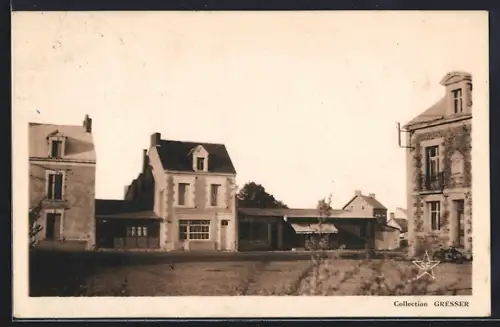 AK Donges /Loire-Inférieure, La Place de la Mairie