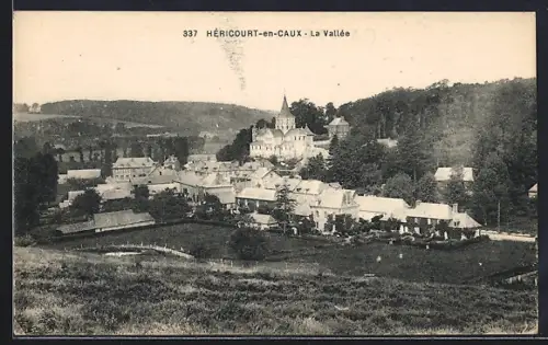 AK Héricourt-en-Caux, La Vallée