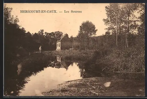 AK Héricourt-en-Caux, Les Sources