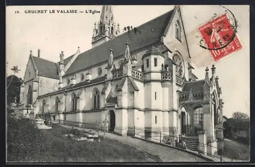 AK Gruchet-le-Valasse, L`Église