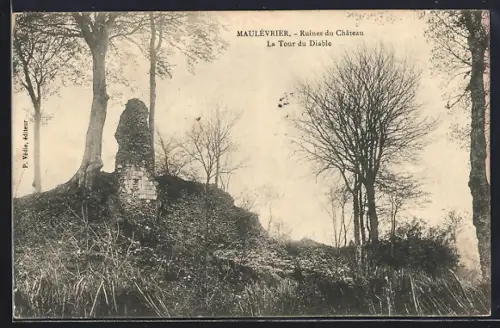 AK Maulévrier, Ruines du Château, La Tour du Diable