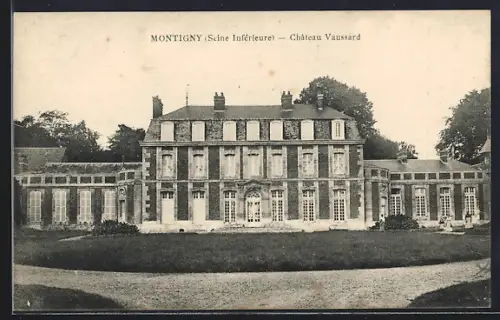 AK Montigny /Seine-Inférieure, Château Vaussard