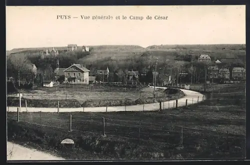 AK Puys, Vue générale et le Camp de César