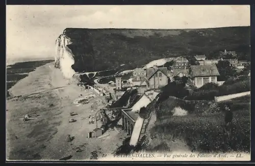 AK Petites-Dalles, Vue générale des Falaises d`Aval