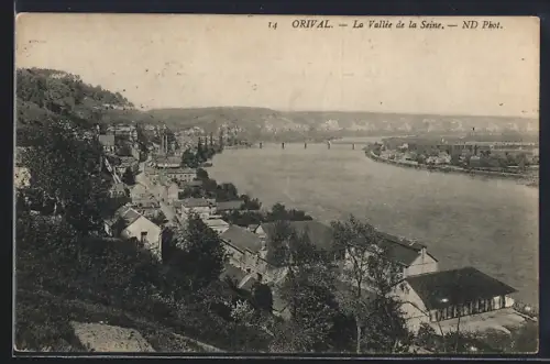 AK Orival, La Vallée de la Seine