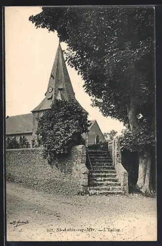 AK St-Aubin-sur-Mer, L`Église